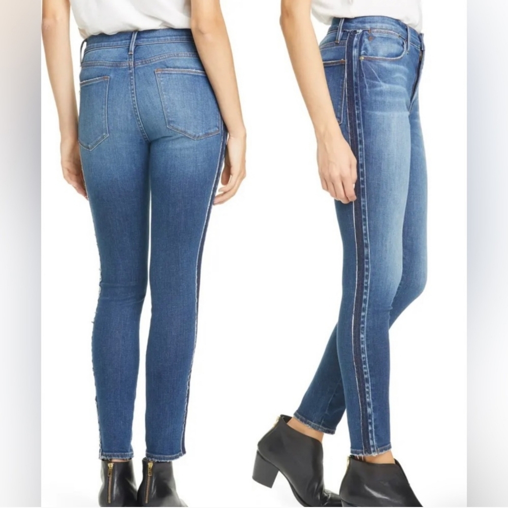 FRAME DENIM Le High Skinny Jeans in Lupin Tux  NWOT - 28